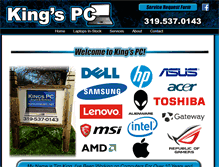 Tablet Screenshot of kingspc.net